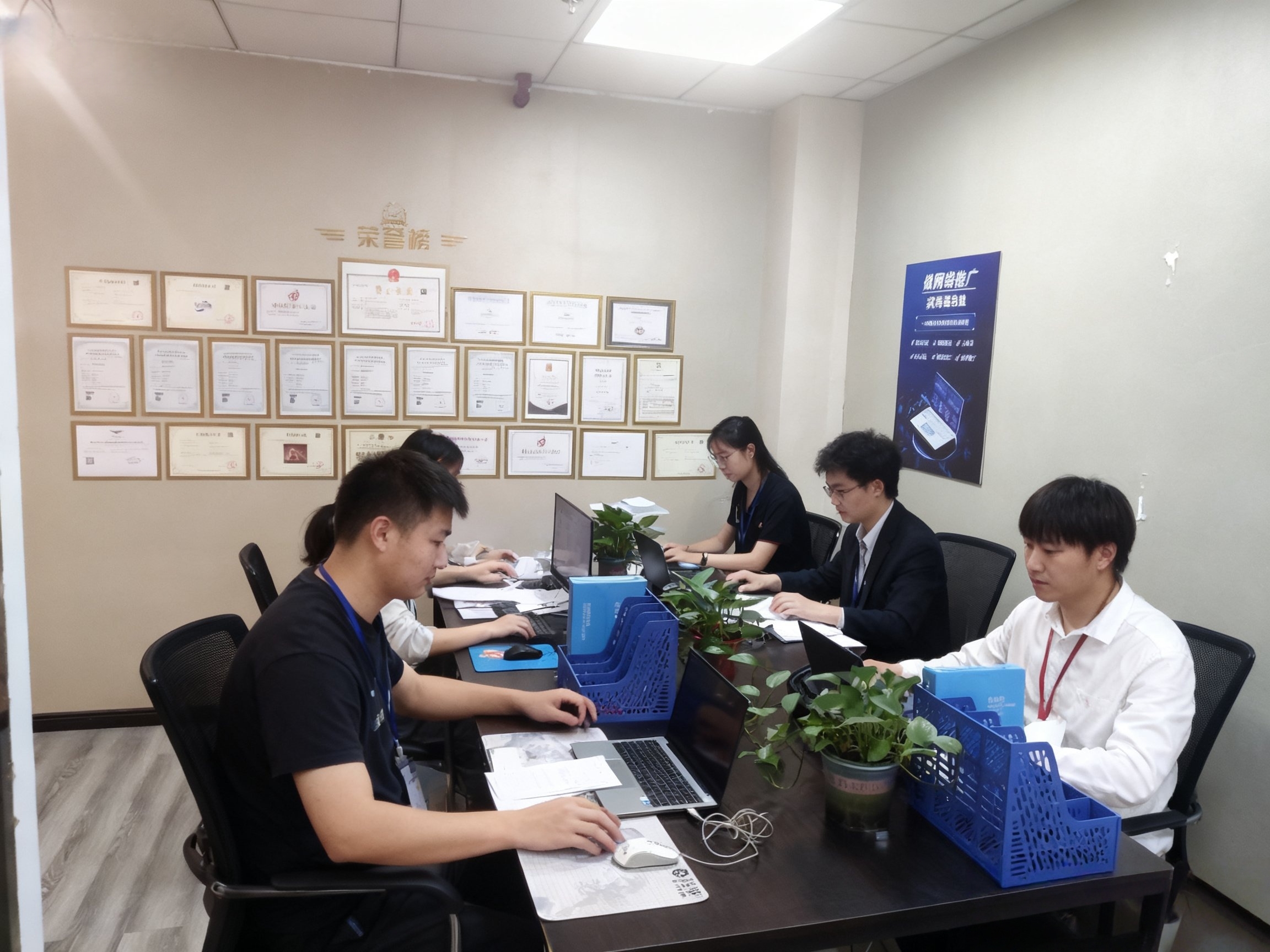 公司实拍环境二：短视频制作与剪辑环节